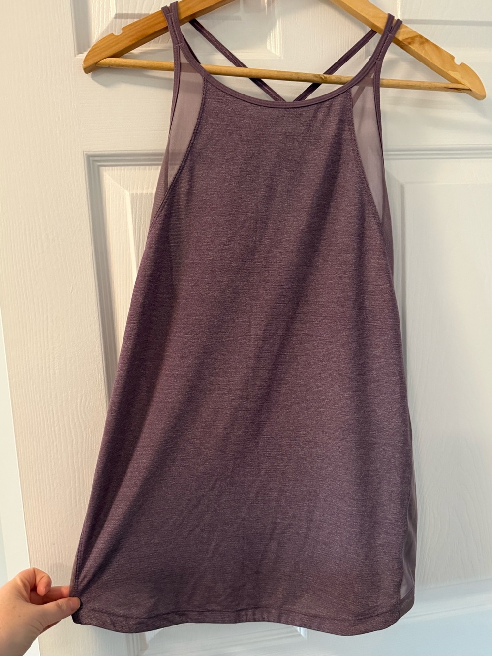 Lululemon Run Off-Route Tank - Smoked Mulberry Size 10